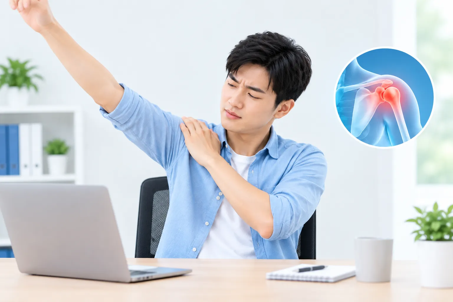 Shoulder pain when lifting arm